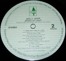 Load image into Gallery viewer, Holly Near : Speed Of Light (LP, Album)
