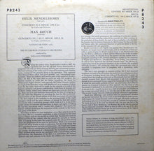 Laden Sie das Bild in den Galerie-Viewer, Mendelssohn* - Bruch* - Nathan Milstein, The Pittsburgh Symphony Orchestra*, William Steinberg : Concerto In E Minor Op. 64 / Concerto No.1 In G Minor, Op. 26 (LP, Mono)
