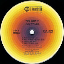 Charger l'image dans la galerie, Joe Walsh : So What (LP, Album, Emb)
