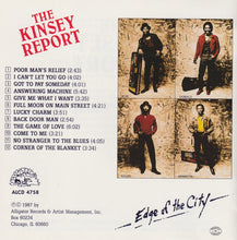 Load image into Gallery viewer, The Kinsey Report : Edge Of The City (CD, Album)
