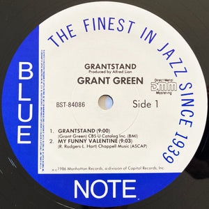 Grant Green : Grantstand (LP, Album, RE, DMM)