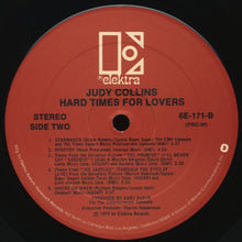 Load image into Gallery viewer, Judy Collins : Hard Times For Lovers (LP, Album, PRC)
