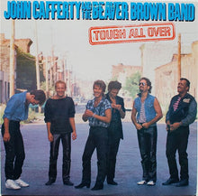 Laden Sie das Bild in den Galerie-Viewer, John Cafferty And The Beaver Brown Band : Tough All Over (LP, Album, Pit)
