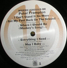 Laden Sie das Bild in den Galerie-Viewer, Peter Frampton : Where I Should Be (LP, Album, Ter)
