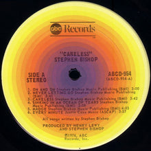 Charger l&#39;image dans la galerie, Stephen Bishop : Careless (LP, Album, San)
