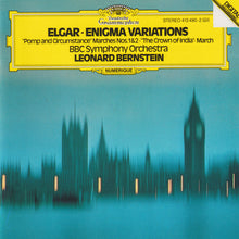 Charger l&#39;image dans la galerie, Elgar* - BBC Symphony Orchestra, Leonard Bernstein : Enigma Variations / &quot;Pomp And Circumstance&quot; Marches Nos.1&amp;2 / &quot;The Crown Of India&quot;: March (CD, Album, RE)
