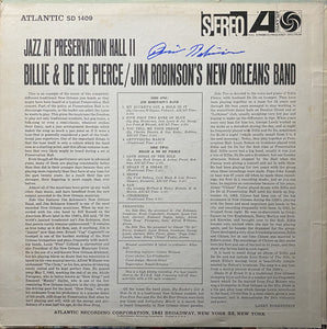 Billie & De De Pierce / Jim Robinson's New Orleans Band : Jazz At Preservation Hall 2 (LP, Album, RI)
