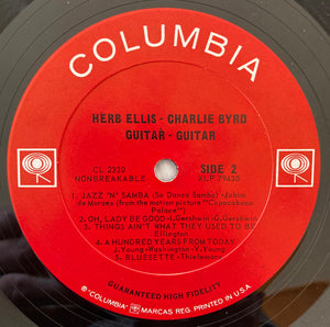 Herb Ellis, Charlie Byrd : Guitar/Guitar (LP, Album, Mono)