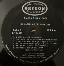 Load image into Gallery viewer, Luis Aguilar : Carabina 30-30 (LP, Album)
