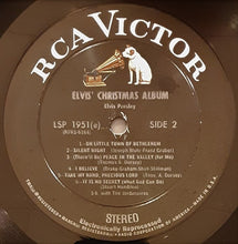 Load image into Gallery viewer, Elvis Presley : Elvis&#39; Christmas Album (LP, Album, RE, Ind)
