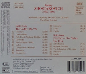 Shostakovich*, National Symphony Orchestra Of Ukraine, Theodore Kuchar : The Gadfly / Five Days - Five Nights (CD, Album)