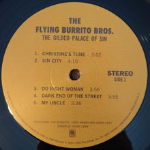 Load image into Gallery viewer, The Flying Burrito Bros : The Gilded Palace Of Sin (LP, Album, RE)
