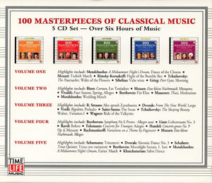 Various : 100 Masterpieces Of Classical Music (5xCD, Comp + Box)