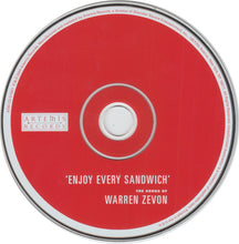 Load image into Gallery viewer, Various : 'Enjoy Every Sandwich' - The Songs Of Warren Zevon (CD, Album)
