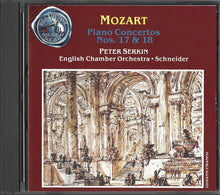 Charger l&#39;image dans la galerie, Mozart* - Peter Serkin, English Chamber Orchestra, Alexander Schneider : Piano Concertos No. 17 &amp; 18 (CD, Comp, RE)
