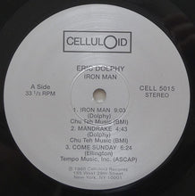 Laden Sie das Bild in den Galerie-Viewer, Eric Dolphy : Iron Man (LP, Album, RE)
