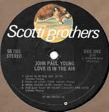 Load image into Gallery viewer, John Paul Young : Love Is In The Air (LP, Album, RI )
