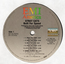 Load image into Gallery viewer, Stray Cats : Built For Speed (LP, Album, Comp, Club, Car)
