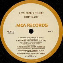 Load image into Gallery viewer, Bobby Bland : I Feel Good, I Feel Fine (LP, Album)
