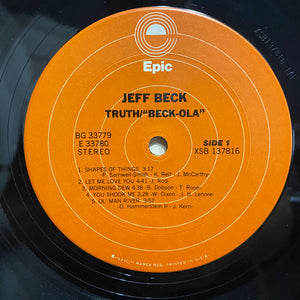 Jeff Beck : Truth/Beck-ola (2xLP, Comp, Ter)
