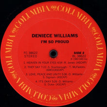 Load image into Gallery viewer, Deniece Williams : I'm So Proud (LP, Album)

