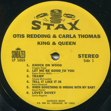 Laden Sie das Bild in den Galerie-Viewer, Otis Redding &amp; Carla Thomas : King &amp; Queen (LP, Album, RE)
