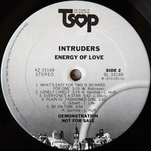 Load image into Gallery viewer, Intruders* : Energy Of Love (LP, Album, Promo, San)
