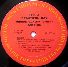 Charger l&#39;image dans la galerie, It&#39;s A Beautiful Day : Choice Quality Stuff / Anytime (LP, Album, Ter)
