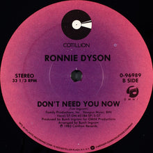 Load image into Gallery viewer, Ronnie Dyson : All Over Your Face B/w Don&#39;t Need You Now (12&quot;, Spe)
