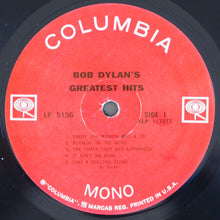 Laden Sie das Bild in den Galerie-Viewer, Bob Dylan : Bob Dylan's Greatest Hits (LP, Comp, Mono, RE, RM, 180)
