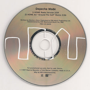 Depeche Mode : Home (CD, Single, Promo)