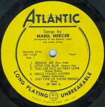 Charger l'image dans la galerie, Mabel Mercer : Songs By Mabel Mercer, Volume One (10", Album, Yel)
