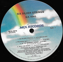 Laden Sie das Bild in den Galerie-Viewer, B.B. King : Six Silver Strings (LP, Album, Pin)
