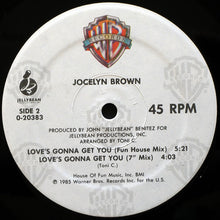 Laden Sie das Bild in den Galerie-Viewer, Jocelyn Brown : Love's Gonna Get You (12", Maxi, Spe)
