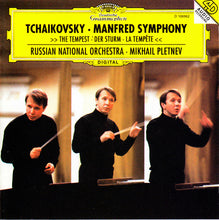 Charger l&#39;image dans la galerie, Tchaikovsky* • Russian National Orchestra • Mikhail Pletnev : Manfred Symphony / The Tempest (CD, Album, Club, 4D)
