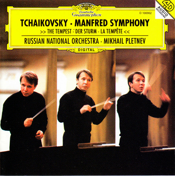 Tchaikovsky* • Russian National Orchestra • Mikhail Pletnev : Manfred Symphony / The Tempest (CD, Album, Club, 4D)