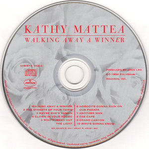 Kathy Mattea : Walking Away A Winner (CD, Album)