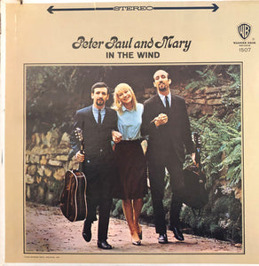 Peter, Paul And Mary* : In The Wind (LP, Album, RE, Win)