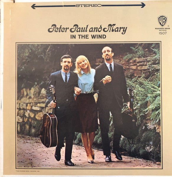 Peter, Paul And Mary* : In The Wind (LP, Album, RE, Win)