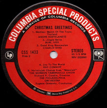 Charger l'image dans la galerie, Various : Christmas Greetings (LP, Comp, Ter)

