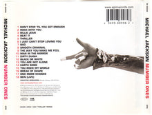 Load image into Gallery viewer, Michael Jackson : Number Ones (CD, Album, Comp, RE, Thr)
