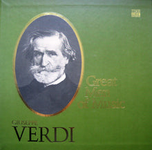 Laden Sie das Bild in den Galerie-Viewer, Verdi* : Great Men Of Music (4xLP, Album, Comp + Box)
