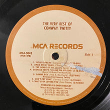 Load image into Gallery viewer, Conway Twitty : The Very Best Of (LP, Comp, Pin)
