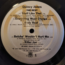 Laden Sie das Bild in den Galerie-Viewer, Quincy Jones : The Best (LP, Comp, C M)
