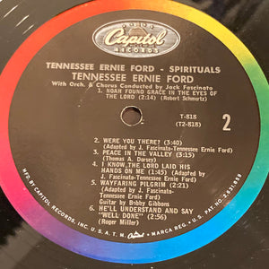 Tennessee Ernie Ford : Spirituals (LP, Album, Mono, Los)