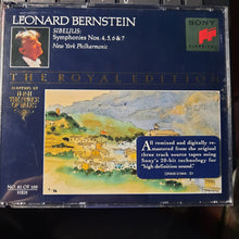 Load image into Gallery viewer, Sibelius* - New York Philharmonic, Leonard Bernstein : The 7 Symphonies / Luonnotar / Pohjola&#39;s Daughter (4xCD, Comp, RE, RM + Box)
