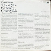 Laden Sie das Bild in den Galerie-Viewer, Ormandy* / Philadelphia Orchestra* : Ormandy, Philadelphia Orchestra&#39;s Greatest Hits (LP, Comp)
