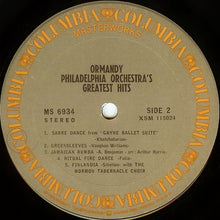 Laden Sie das Bild in den Galerie-Viewer, Ormandy* / Philadelphia Orchestra* : Ormandy, Philadelphia Orchestra&#39;s Greatest Hits (LP, Comp)
