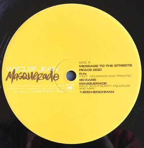 Wyclef Jean : Masquerade (2xLP, Album)
