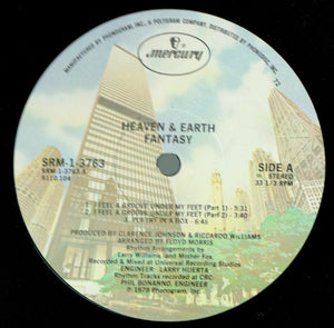 Heaven And Earth (2) : Fantasy (LP, Album, 72)